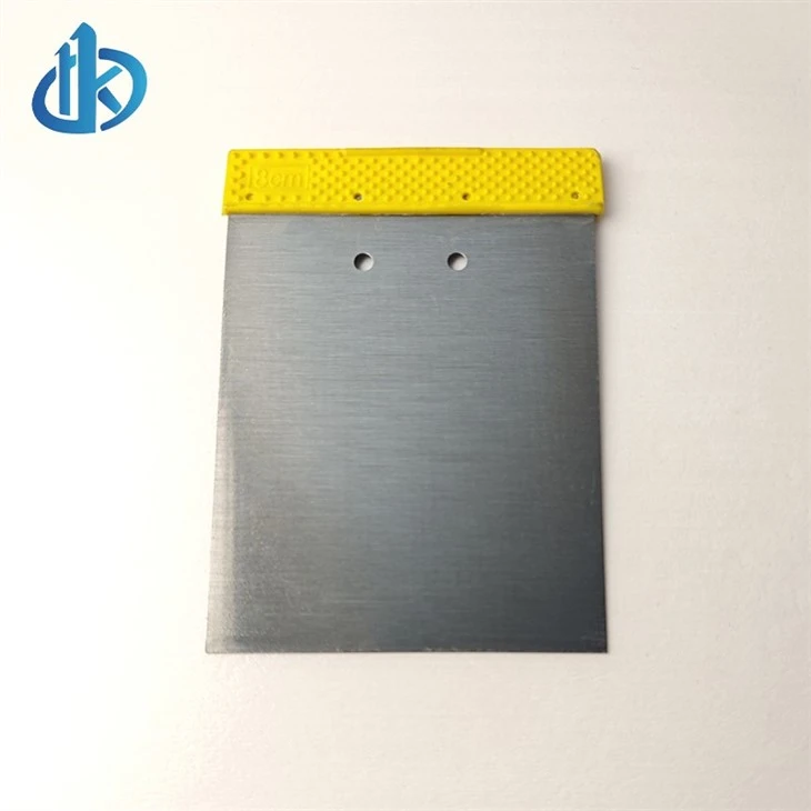 Short Plastic Handle Steel Scraper